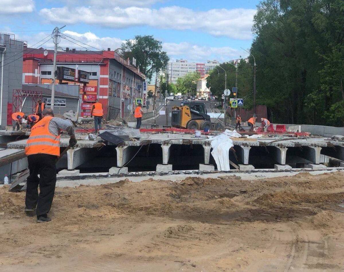 Власти Клинцов доложили о ходе ремонта моста через реку Московку |  04.05.2024 | Брянск - БезФормата