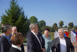 Брянский губернатор Богомаз посетил Погарский район