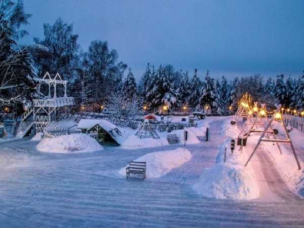В Брянске открылся самый большой ледовый парк