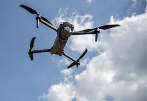 Украинский дрон приземлился в огороде в Брянской области