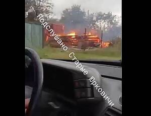 Опубликовано видео последствий атаки ВСУ по Каменскому Хутору