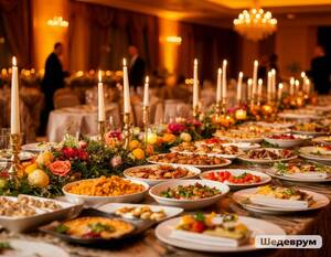 Кейтеринг банкет: торжественный формат с безупречным обслуживанием