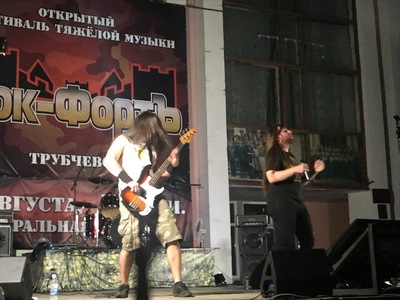 В Трубчевске прошел музыкальный фестиваль «Рок-ФортЪ»
