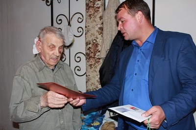 В Стародубе участник Великой Отечественной войны отметил 100-летний юбилей
