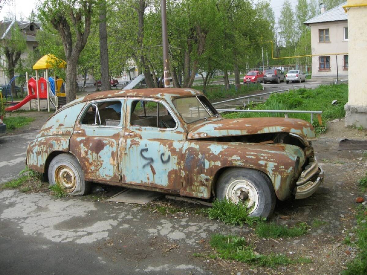 Брошенные автомобили