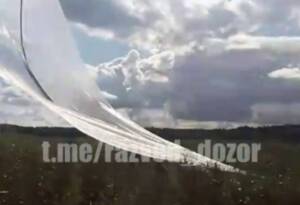 Сбитый в Брянской области аэростат был начинен боеприпасами