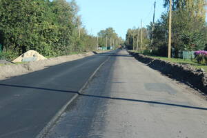 В Суземском районе обновляют дорогу на улице Новая в селе Негино