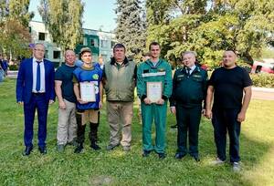 Лесной пожарный из Брянщины вошёл в десятку лучших в России