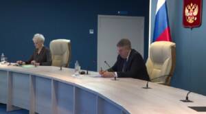 Губернатора Александра Богомаза поблагодарили за новый спортзал в Сельцо