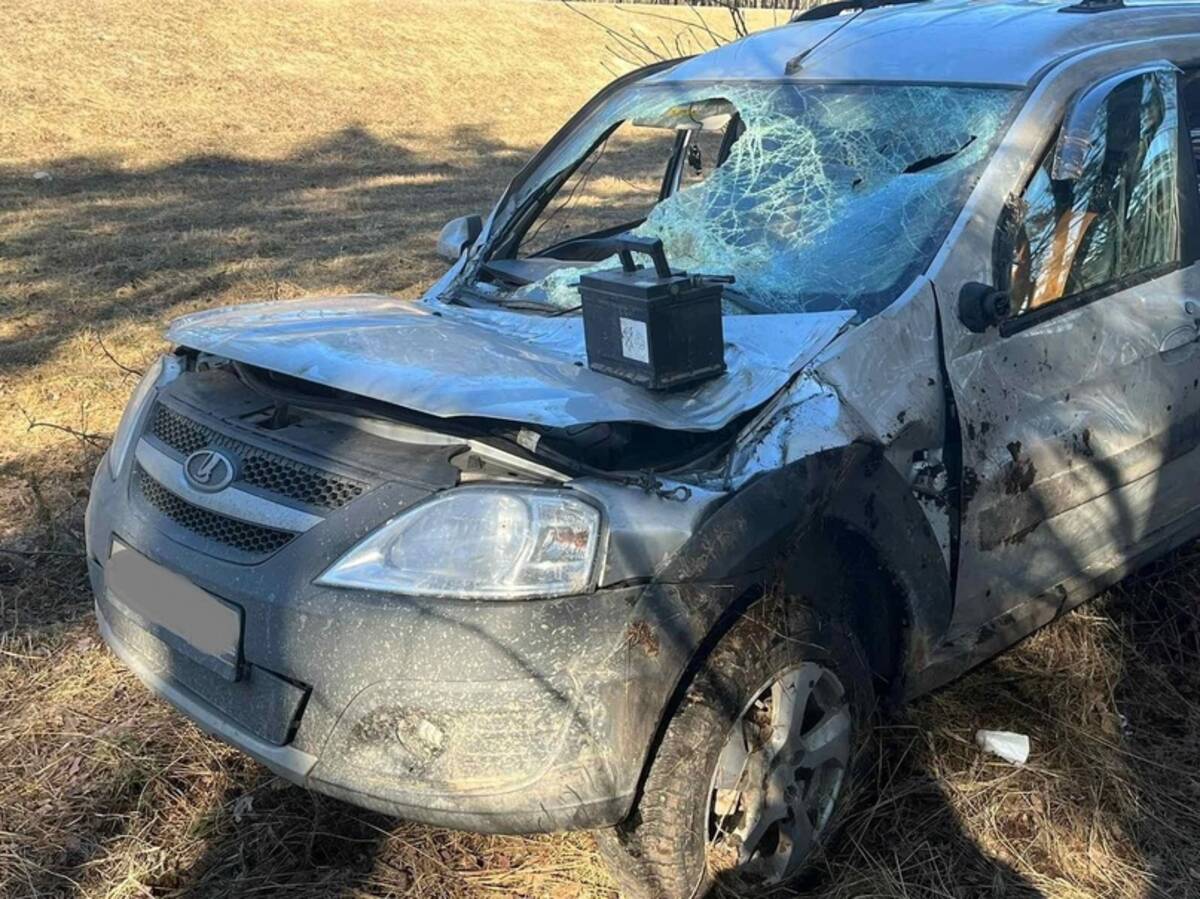 Под Почепом водитель «Лады» попал в ДТП из-за плохого самочувствия