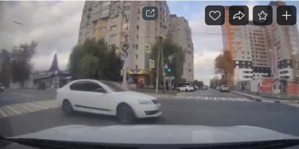 В Брянске сняли на видео опасного нарушителя на улице Дуки