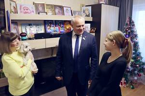 Спикер Брянской облдумы исполнил ещё одну новогоднюю детскую мечту