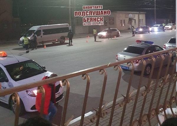 Сотрудники ГИБДД устроили облаву на пьяных водителей в Брянске