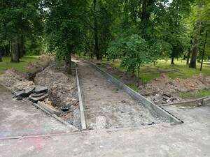 Стартовало благоустройство парка в брянском посёлке Локоть