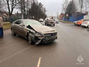 На улице Кромской в Брянске столкнулись две «легковушки»