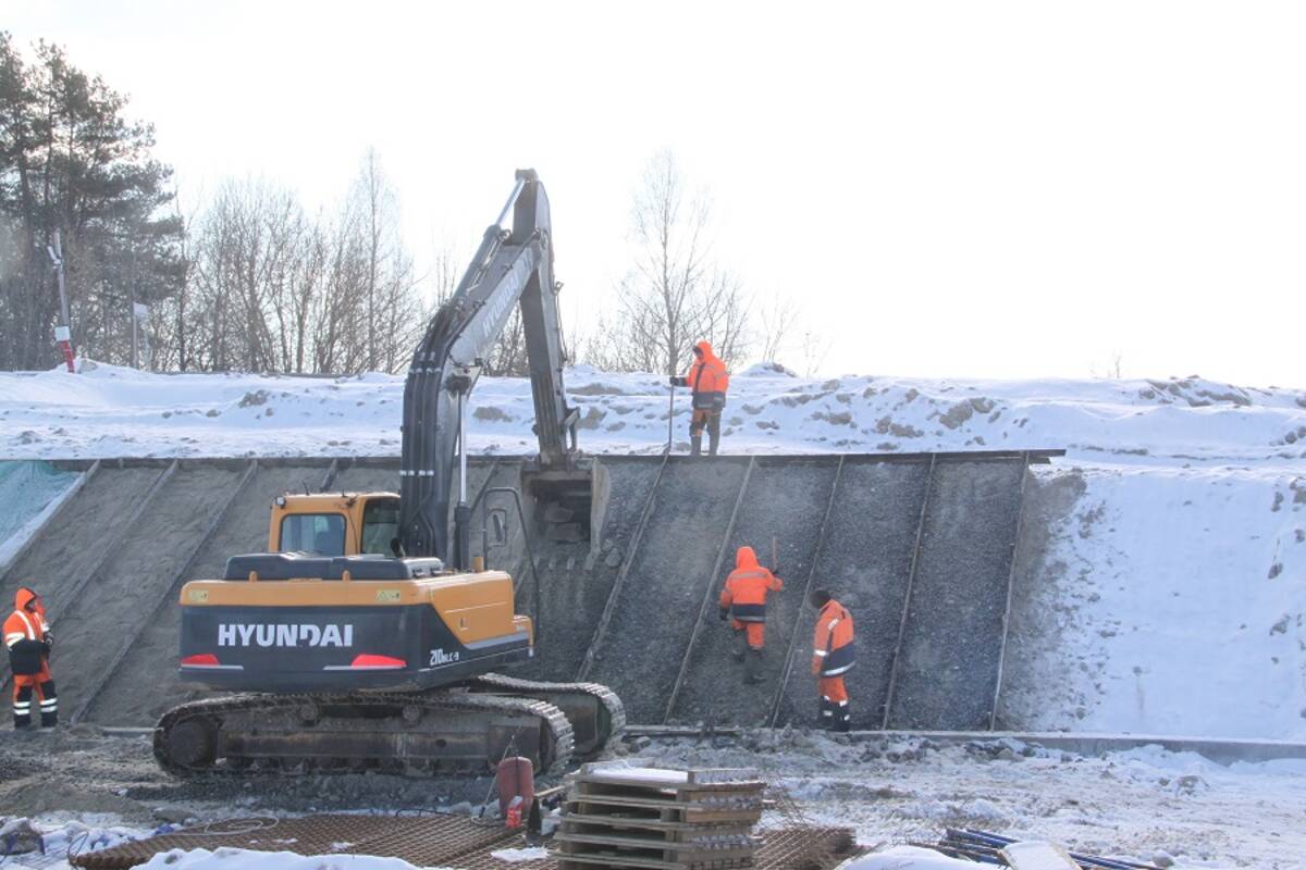 В Брянской области продолжается строительство моста через Болву |  09.02.2024 | Брянск - БезФормата