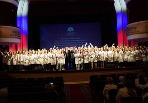 Ректор Сеченовки Пётр Глыбочко встретился с будущими врачами Брянска