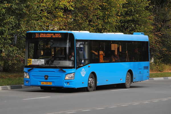 В Брянске автобусы №31 по выходным стали чаще ходить 