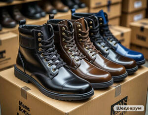 Мужские ботинки оптом из Турции для стильных и удобных образов