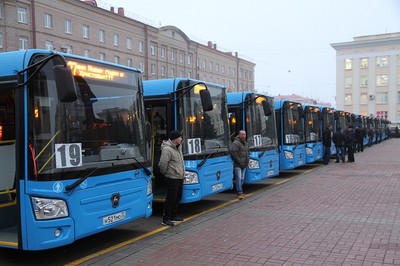 В Брянске закупили еще 14 новых автобусов ЛиАЗ