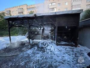 Ночные пожары: в Брянске сгорели два автомобиля