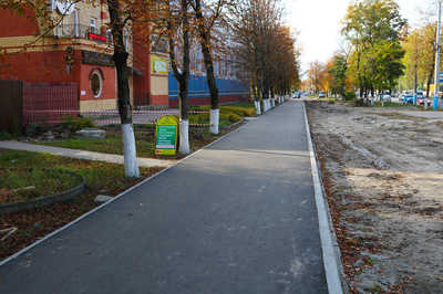В Брянске после раскопок восстанавливают проспект Московский