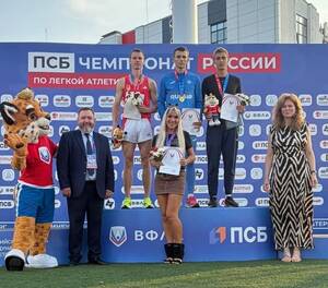 Брянец Игорь Тимизярев завоевал бронзу на Чемпионате России по лёгкой атлетике