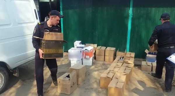 Брянские полицейские в ходе операции «Алкоголь» изъяли 2 тонны контрафакта
