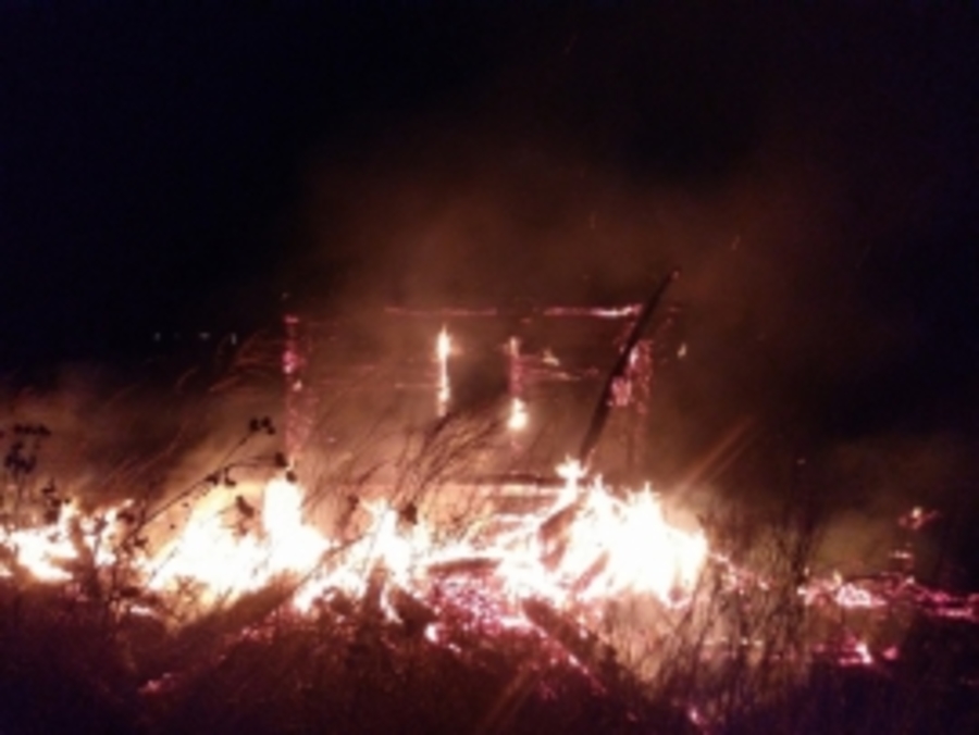 В Брянске произошёл пожар на улице Малыгина 