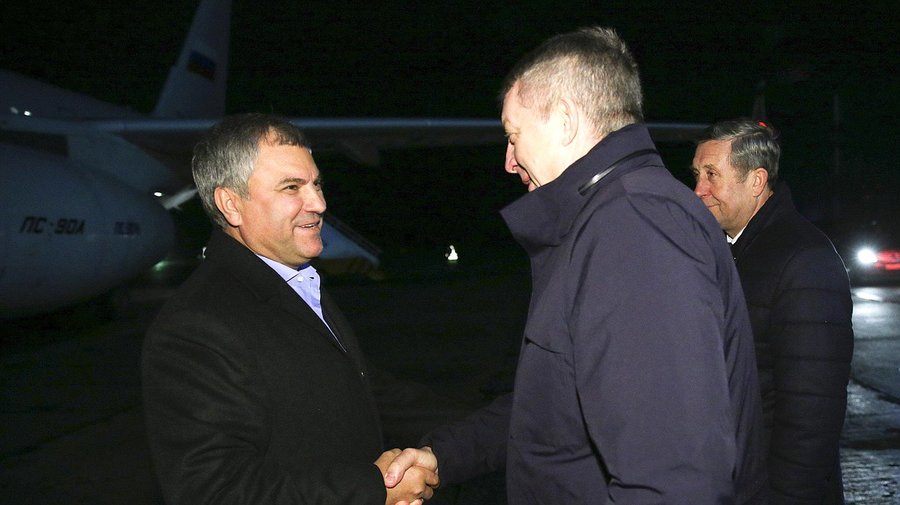 Спикер Госдумы Володин поздравил брянского губернатора с Днем России