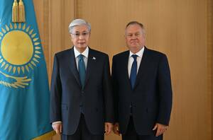 Андрей Костин обсудил с президентом Казахстана перспективы сотрудничества