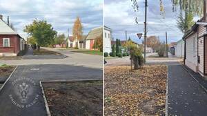 В Трубчевске на Воровского оборудовали пешеходную зону