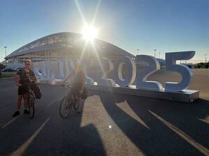 Брянские велотуристы совершили путешествие по Абхазии