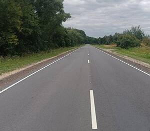 По нацпроекту завершён капитальный ремонт автодороги Стародуб – Погар