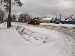 На Брянщине продолжается круглосуточная борьба с последствиями снегопада