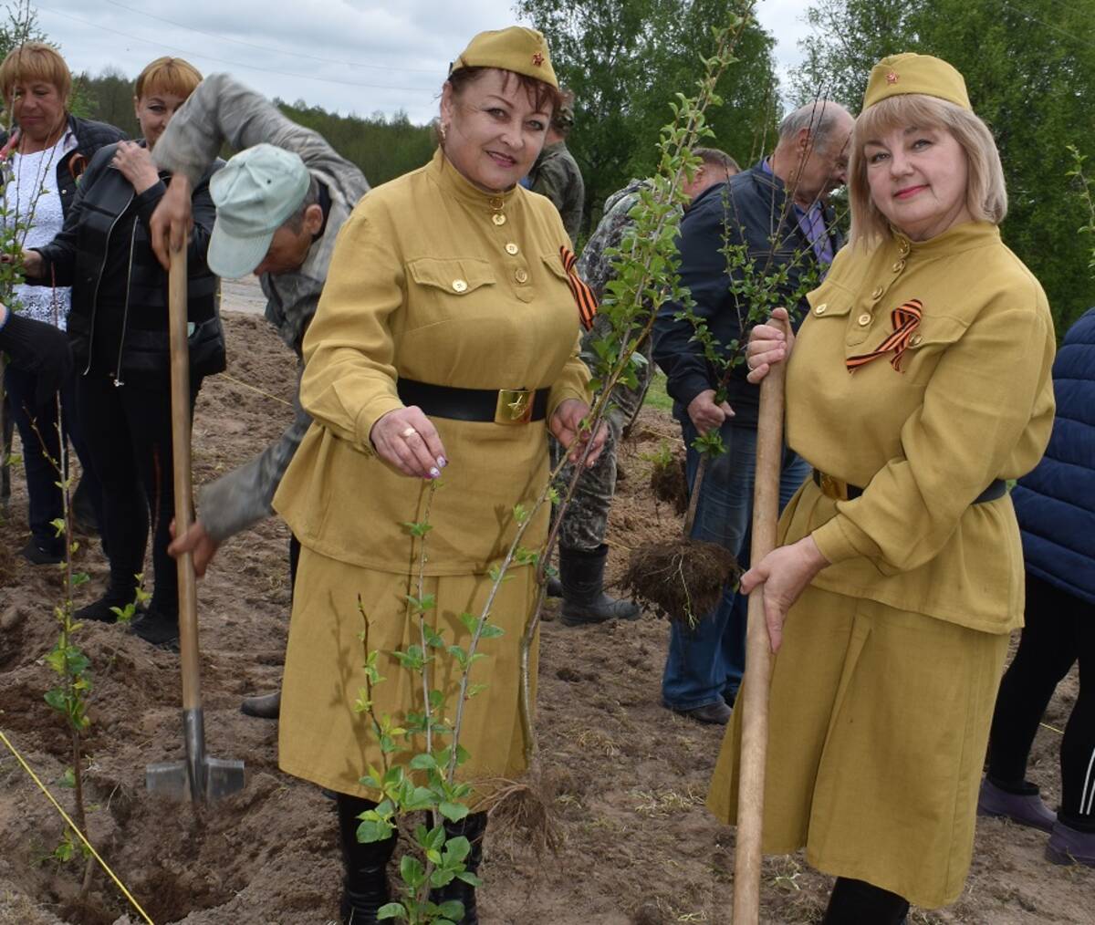 В Клетнянском районе появился вишневый Сад Памяти