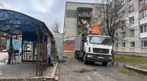 В Бежицком районе демонтировали три незаконных ларька