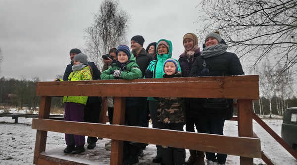 В заповеднике «Брянский лес» начались новогодние экскурсии к зубрам
