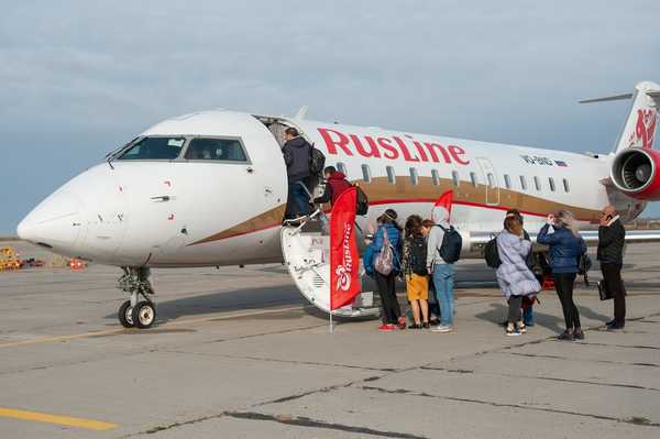 Рейс из Минеральных Вод в Брянск задержался из-за сильного ветра