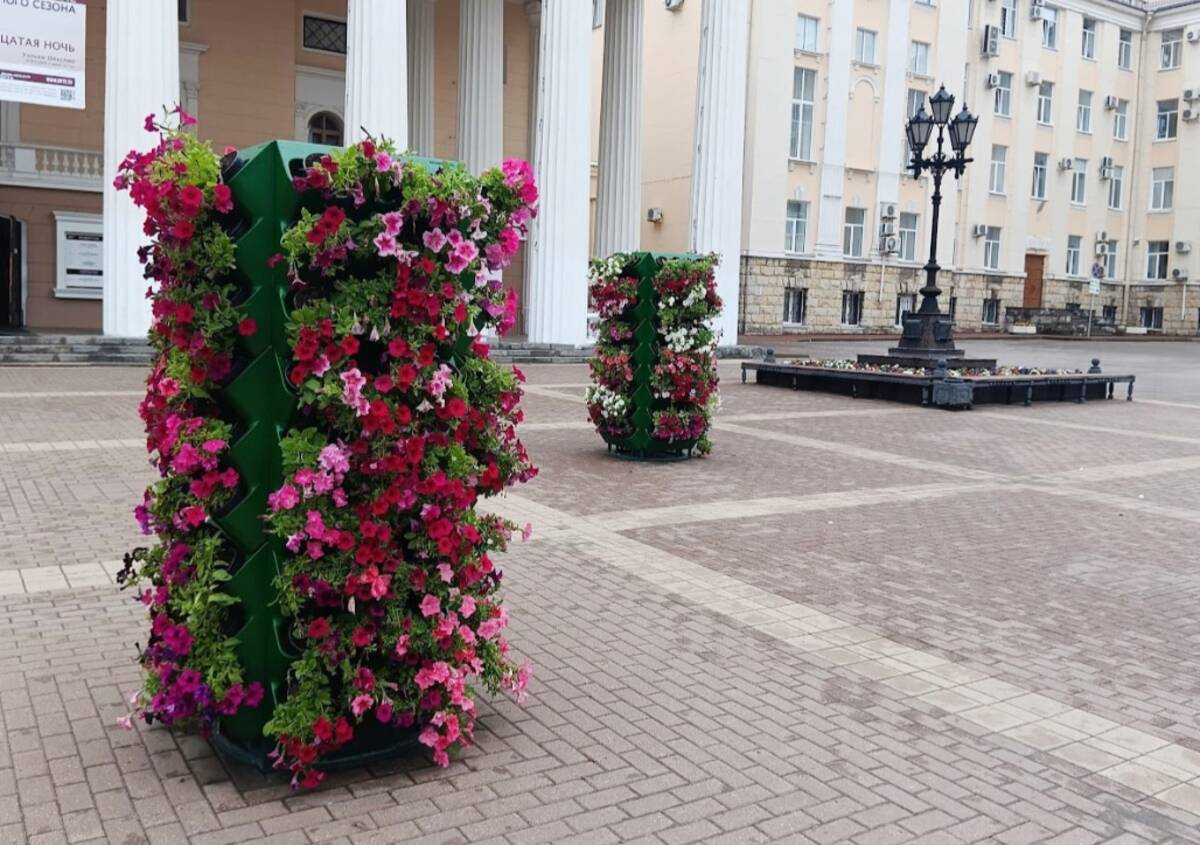 Как сделать вертикальные клумбы для петуний своими руками - 2 мастер-класса, фото, список сортов