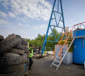 Брянцы во спасение бобров сдали более 2 тонн старых покрышек