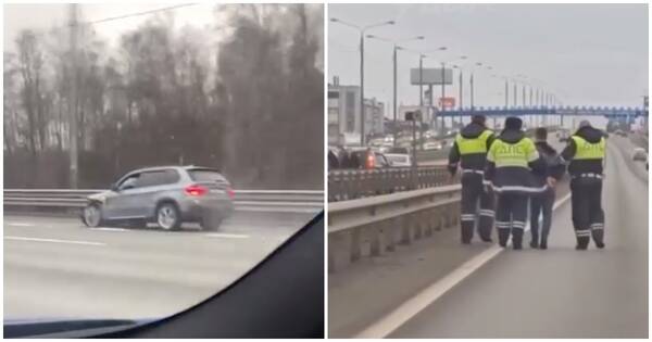 В Москве полицейские со стрельбой задержали водителя BMW с партией наркотиков
