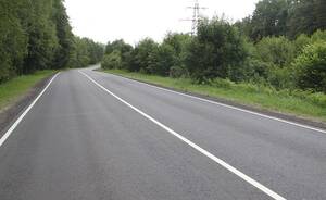 Специалисты обновили дорогу Дятьково-Бытошь по обращениям граждан