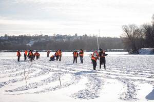 В Брянске поиск школьника на льду Десны ограничат в случае потепления