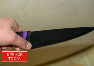 В Брянске 35-летняя женщина чуть не зарезала соседа