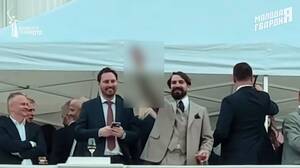 Либерал Вишневский «зиганул» в резиденции британского посла