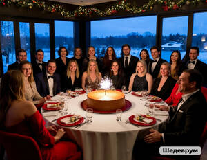 Как отметить новогодний корпоратив на 40 человек: советы и идеи