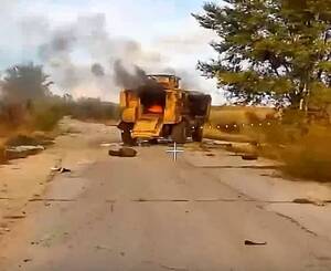 Огненный кошмар устроили ВСУ бойцы «Севера» рядом с границей Брянской области