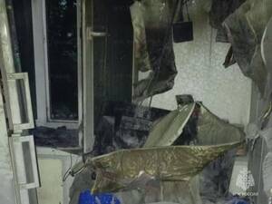 Ночное ЧП в Фокинке: трёх человек спасли из горящей пятиэтажки 
