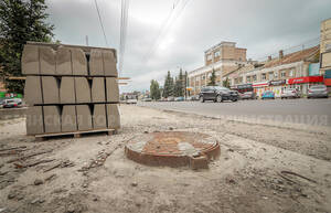 Капремонт улицы Красноармейской в Брянске выполнили на 70%